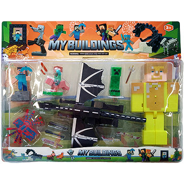 

Toybit Kolekce figurek Minecraft My buildings sada 12 ks
