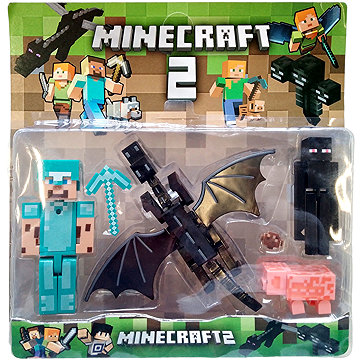 

Toybit Kolekce figurek Minecraft Ender dragon sada 6 ks