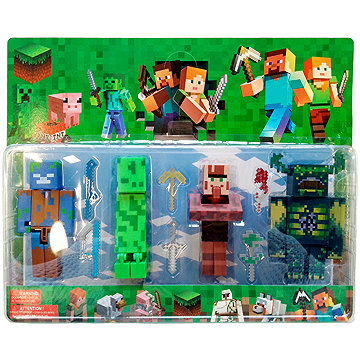 

Toybit Kolekce figurek Minecraft Warden sada 10 ks