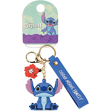 Disney dětská 3D vinylová klíčenka STITCH GH00188YL.PH