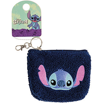 Disney dětská klíčenka STITCH s peněženkou na zip, velikost 12 × 10 cm GH00246RL.PH