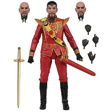 Flash Gordon (1980) Ultimate Ming (Červená Vojenská Uniforma) - akční figurka