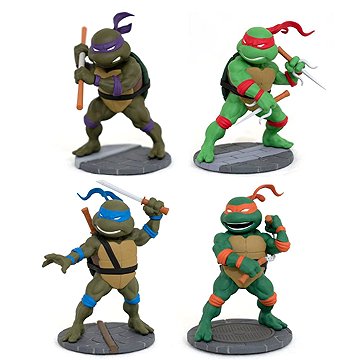 Teenage Mutant Ninja Turtles D-Formz - 4-Pack SDCC 2023 Exclusive - figurky