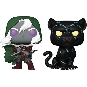 Funko POP! Dungeons & Dragons - Drizzt & Guenhwyvar 2 pack