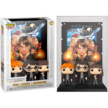 

Funko POP! Harry Potter Harry with Ron and Hermiona Movie Posters 14
