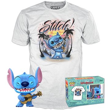 

Funko POP! Set Lilo And Stitch Ukulele Stitch Flocked a tričko vel. L