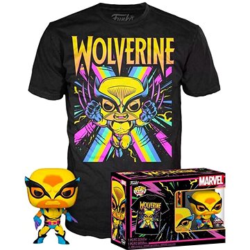 

Funko POP! Marvel: Wolverine Blacklight & T-Shirt size M