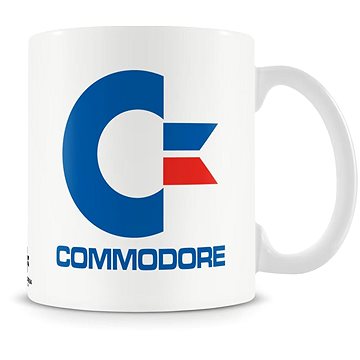 

Commodore Retro Logo bílý