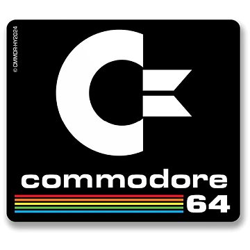 

Commodore C64 Logotype 8 × 6,5 cm