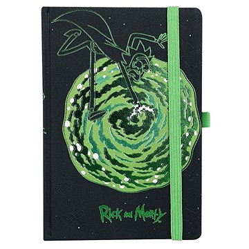 Rick and Morty: Portals - zápisník A5