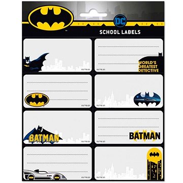 

DC Comics Batman: Dark Knight - samolepky set 2 listů