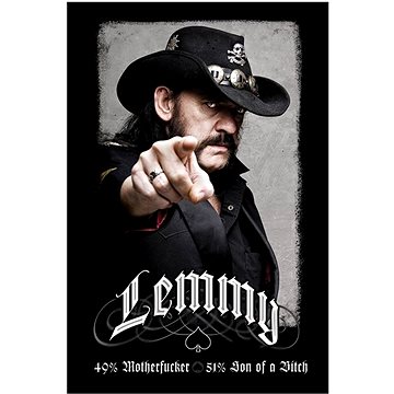 

Motörhead - Lemmy 49% Mofo - plakát 65 x 91,5 cm