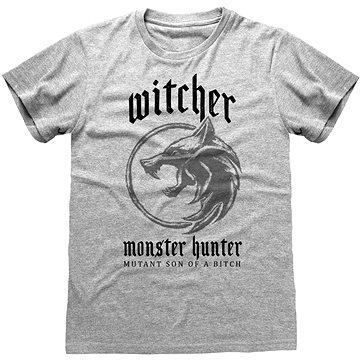 Netflix The Witcher: Bounty Hunter, pánské tričko, vel. S