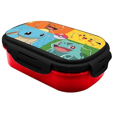 Pokémon: Four Pokemons - box na svačinu s příborem