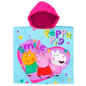 

Peppa Pig: Smile - dětské pončo, 60 × 120 cm