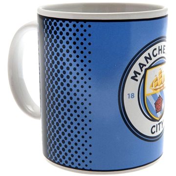 

Manchester City FC: Colorful Club Crest - keramický hrnek