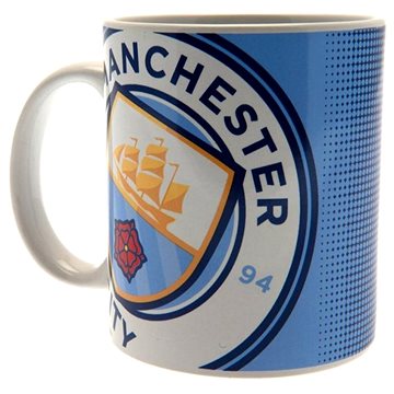 

Manchester City FC: Logo And Dots - keramický hrnek