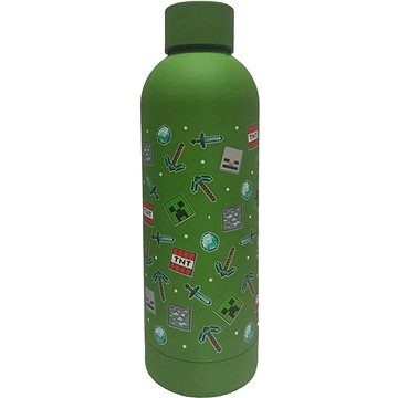 

Minecraft: Icons Green - nerezová láhev na pití