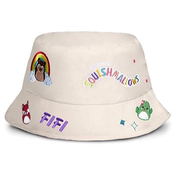 Difuzed Squishmallows klobouk - mix béžový