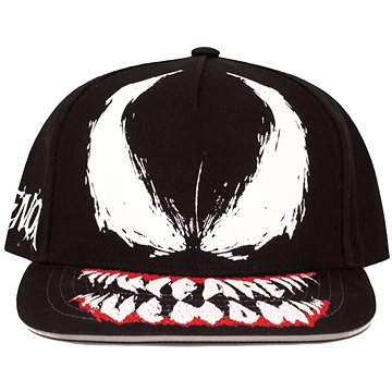 Difuzed Marvel Venom: Glow in the dark, snapback kšiltovka