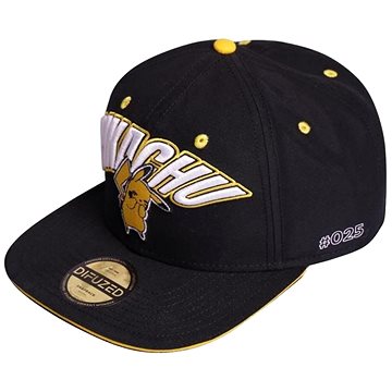

Difuzed Pokémon: Pikachu, snapback kšiltovka