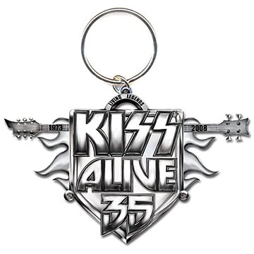 

Kiss Alive 35 Tour - přívěšek na klíče