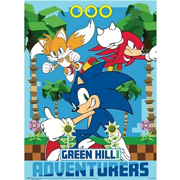 

Sonic The Hedgehog: Sonic & Team 38 × 52 cm