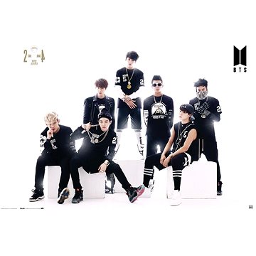 

BTS - Black And White - plakát