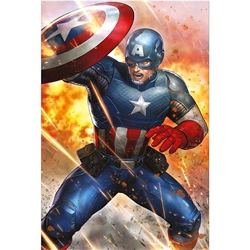 Marvel - Captain America - Under Fire - plakát