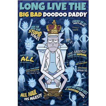 Rick & Morty - Doodoo Daddy  - plakát