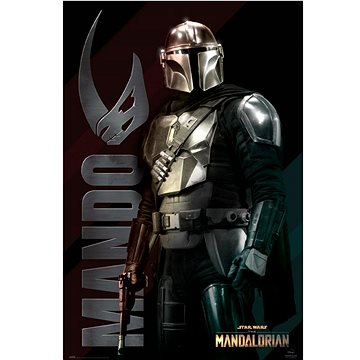 

Star Wars The Mandalorian - Mando - plakát