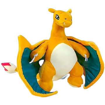 

Plush Pokémon Charizard s ohněm 23 cm