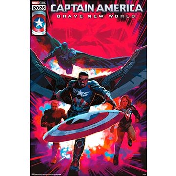 

Marvel Comics Captain America: Brave new world - Plakát