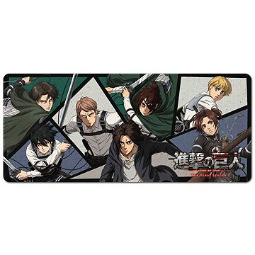 

Attack On Titan: Characters - podložka pod myš a klávesnici
