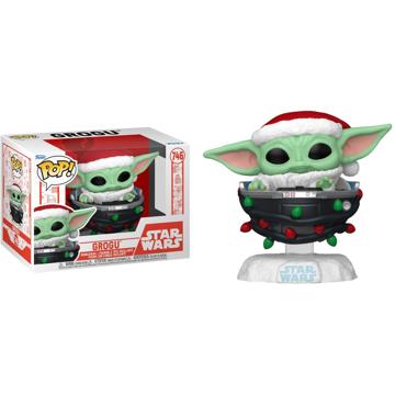 

Funko Pop! Star Wars The Mandalorian Holiday Grogu 746