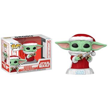 

Funko Pop! Star Wars The Mandalorian Holiday Grogu 747
