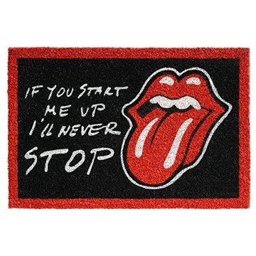 

The Rolling stones: Never stop - rohožka