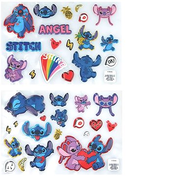 

Lilo & Stitch: Stitch a Angel - 3D samolepky