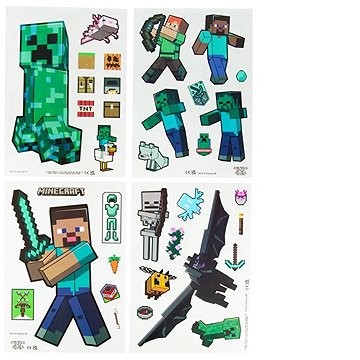 

Minecraft: Characters - Samolepky na okno