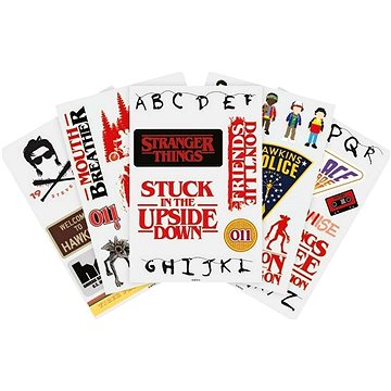 

Netflix Stranger Things - samolepky na elektroniku 37 ks
