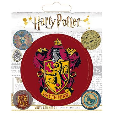 

Harry Potter: Gryffindor - samolepky set 5 ks