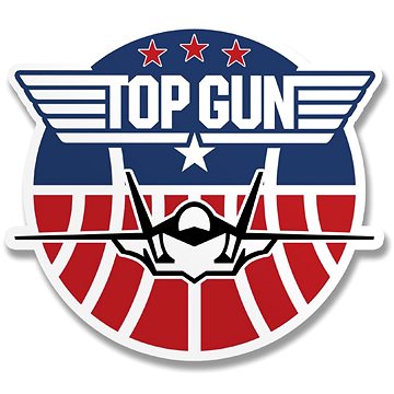 

Hybris Production AB Samolepka Top Gun Tomcat Patch 10 cm
