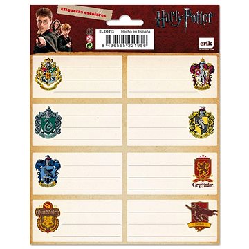 

Harry Potter - poznámkové štítky 16 kusů