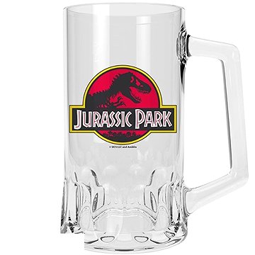 

Jurassic park - Logo - Sklenice