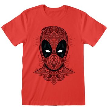 Marvel. Deadpool: Tattoo style - pánské tričko vel. 2XL