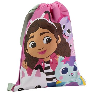 Gabby's dollhouse: Gaby with friend - Dětský sportovní pytlík