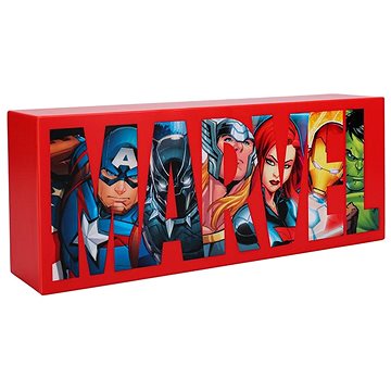 

Marvel: Logo - dekorativní lampa