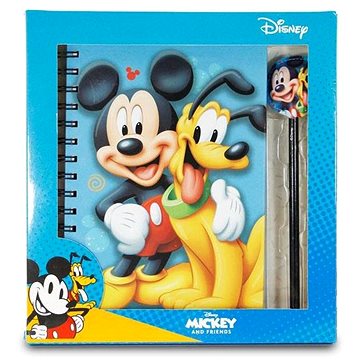 

Zápisník Mickey & Pluto s perem