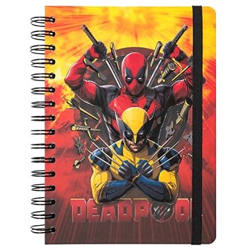 

Marvel Deadpool - Characters - zápisník A5
