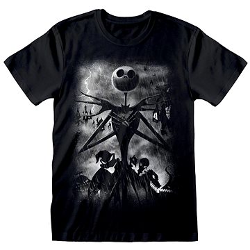 

Disney Nightmare Before Christmas: Stormy Skies - pánské tričko XL